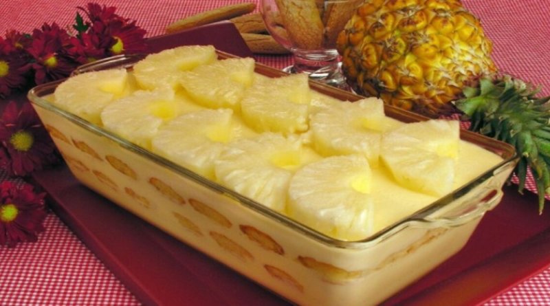 PAVÊ DE ABACAXI: Fácil e fica uma delícia! - Genialidades